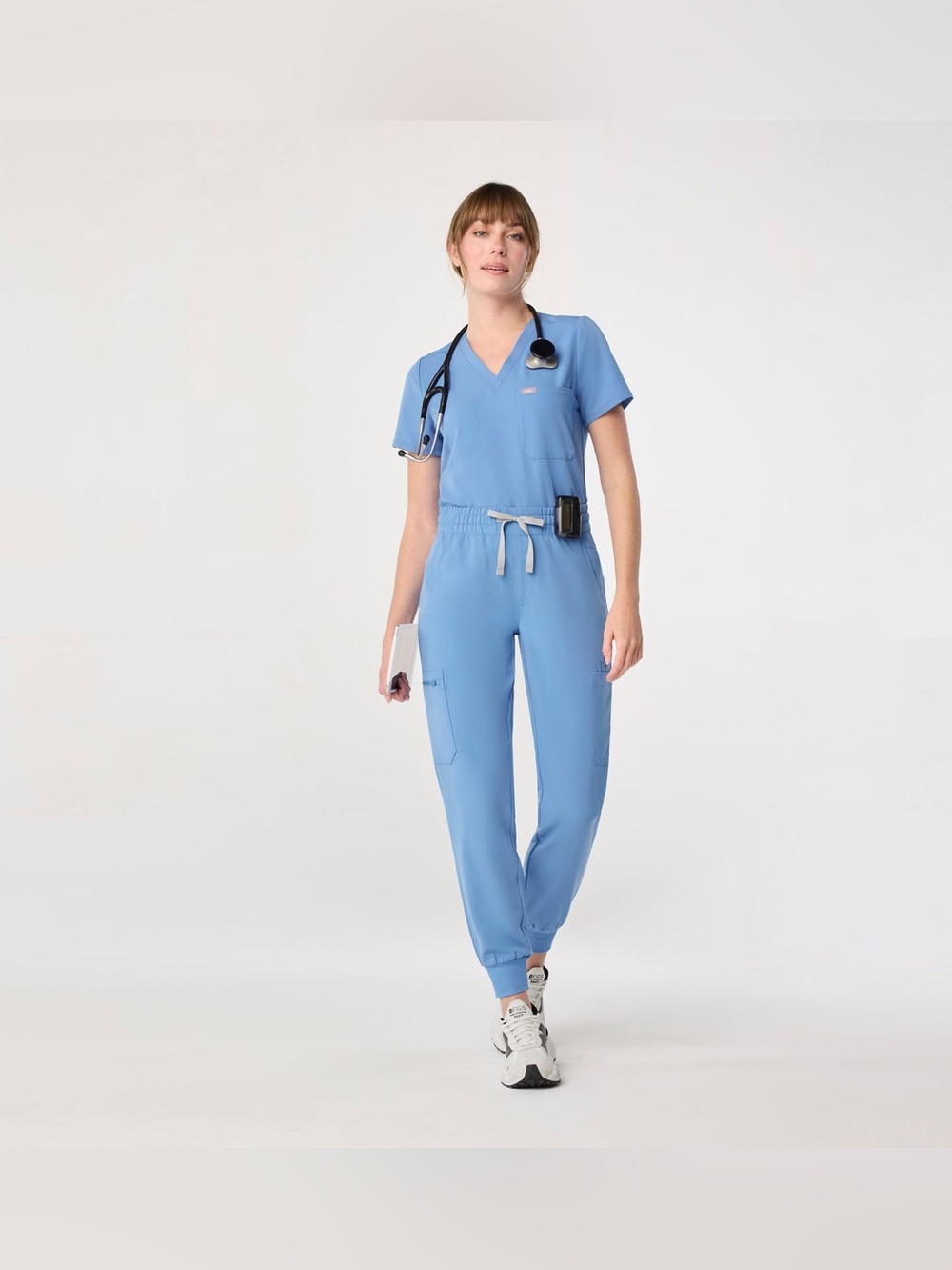 Figs Uman High Rise Jogger Scrub Scrubs Pants Stretch Technical Collection S